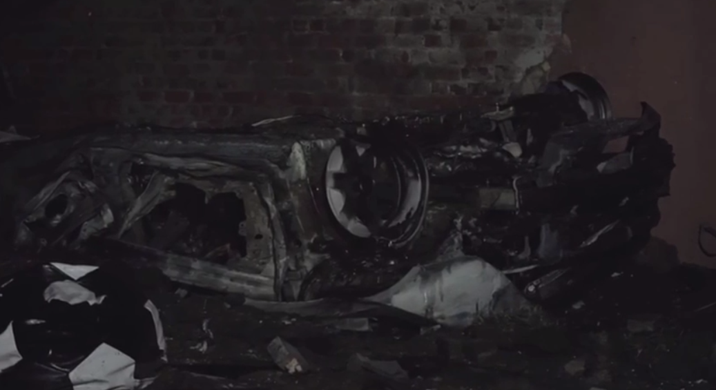 Знищені внаслідок удару РФ цивільні авто