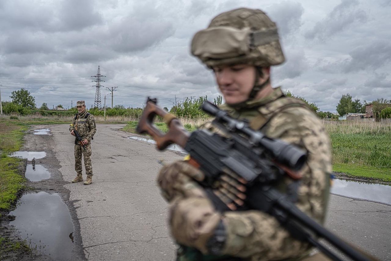 Боец Вооруженных сил Украины