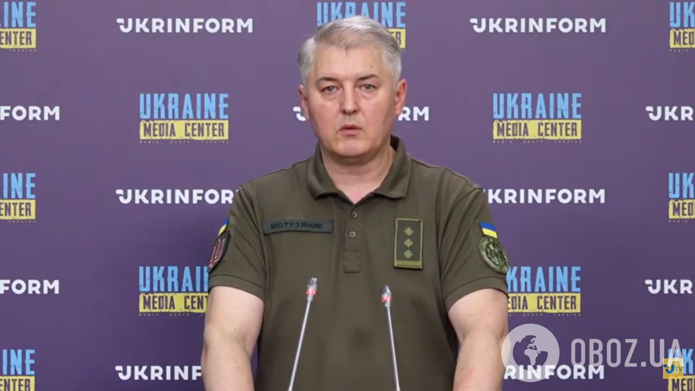 Спикер Министерства обороны Украины Александр Мотузянык