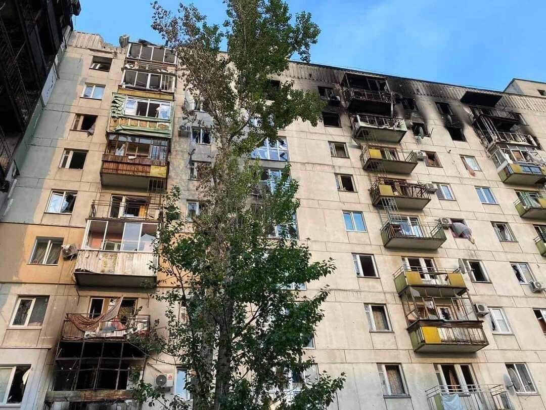 Войска РФ разрушает дома
