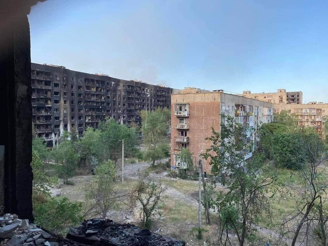 На Луганщине разрушено сотни домов