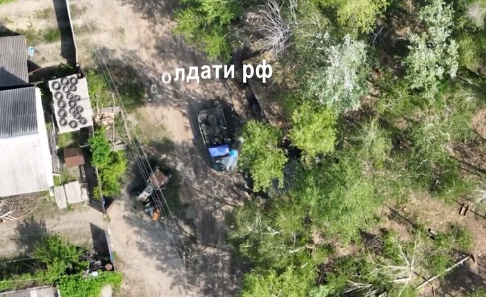 Нацгвардійці з дрона знищили окупантів та боєкомплект