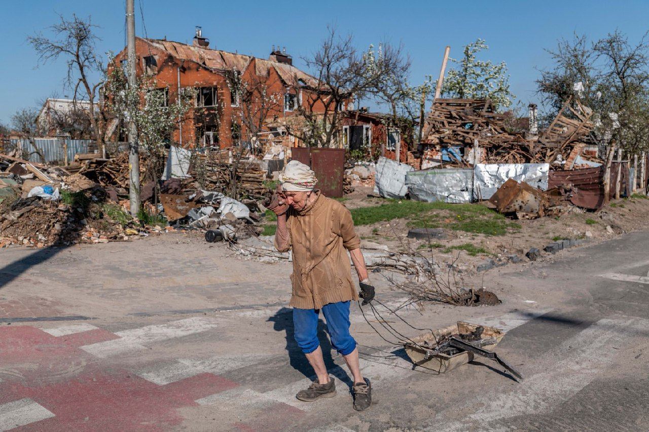 Зеленский заявил, что украинцы смогут отстроить все разрушенное оккупантами.