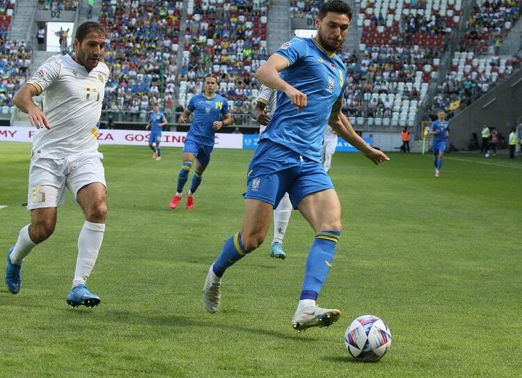 Армения – Украина: результат матча Лиги наций