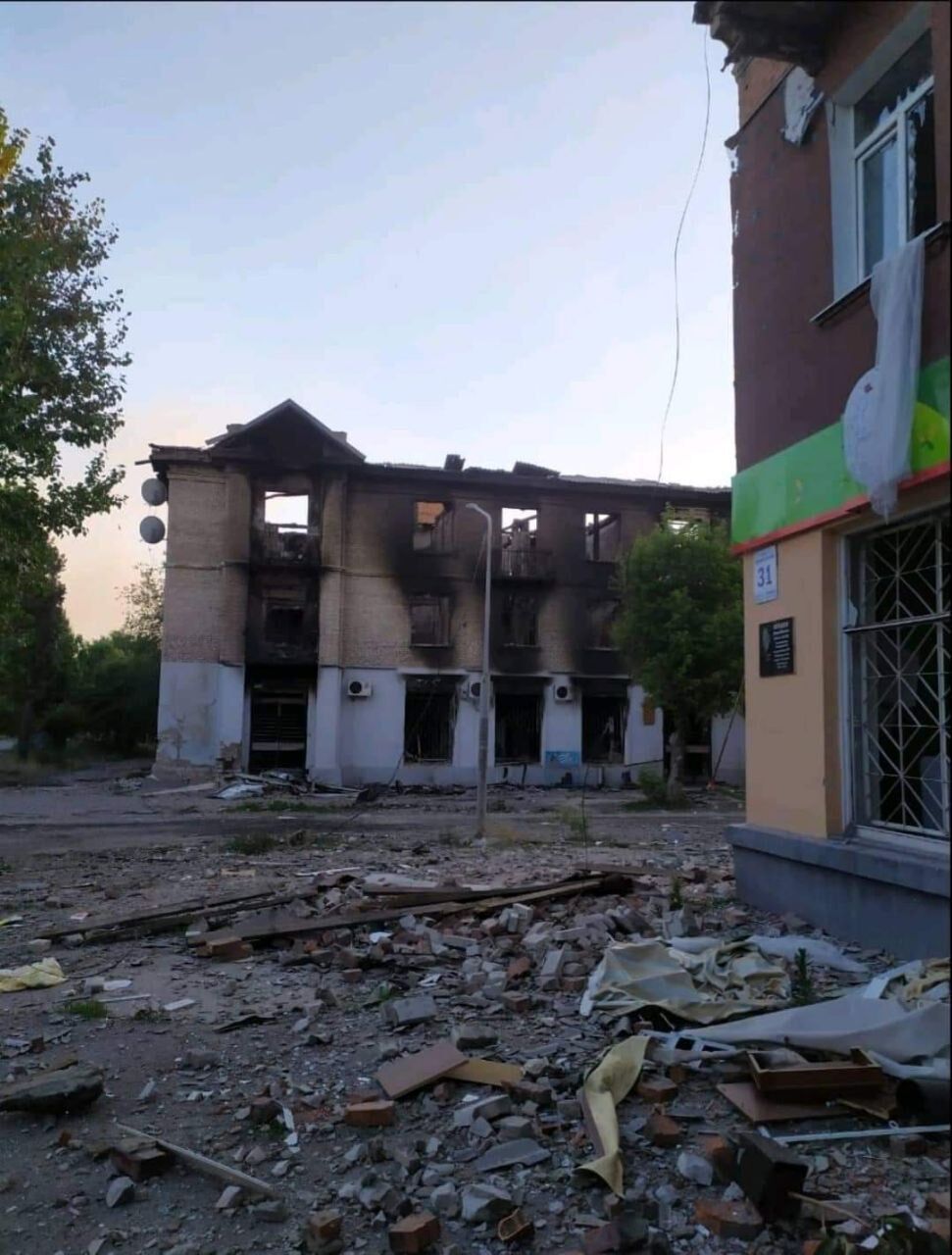 Руйнування в Луганській області