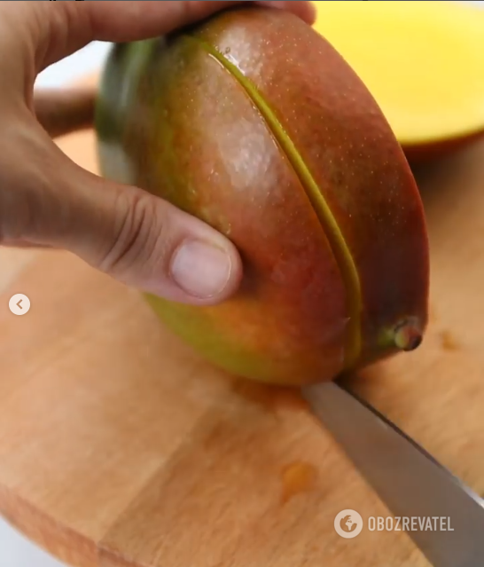 Как правильно резать манго: делимся простой технологией