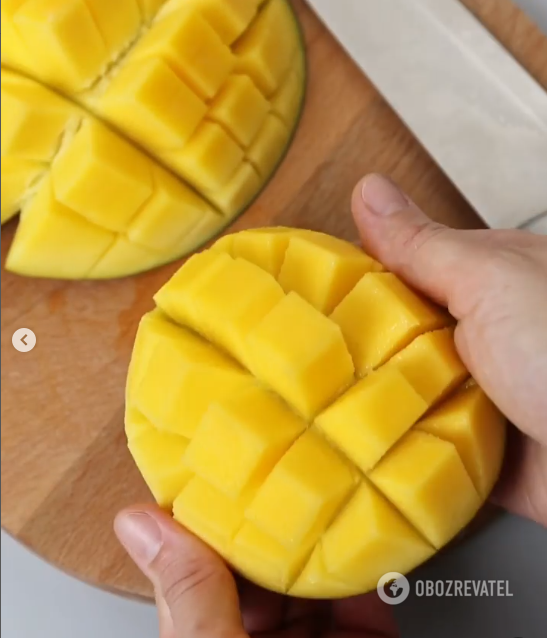 Как правильно резать манго: делимся простой технологией
