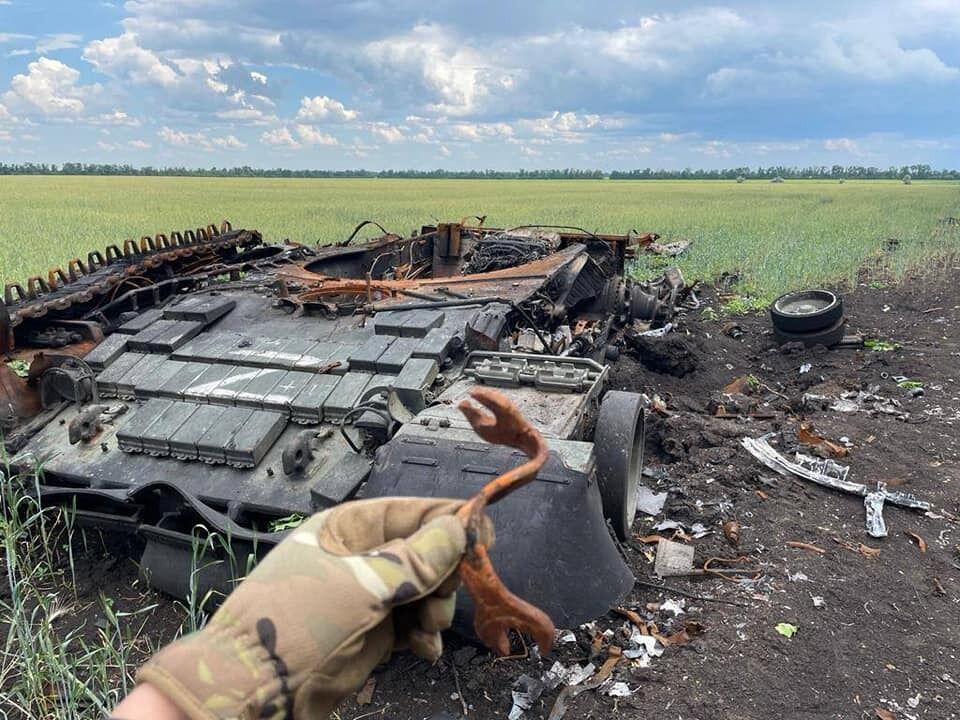 Уничтоженная защитниками Украины техника войск РФ