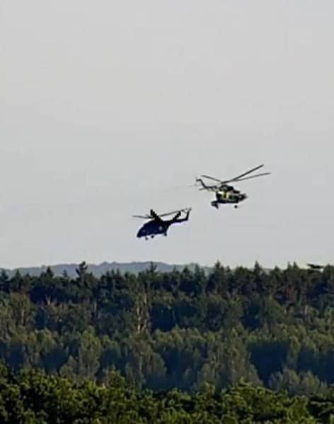 Вертолеты российских захватчиков