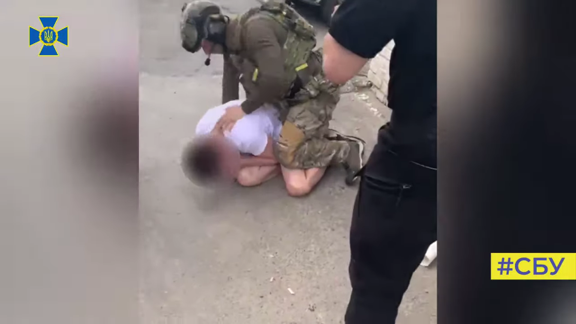 СБУ задержала вражеского агента, разведывавшего позиции ВСУ в Сумской области. Видео