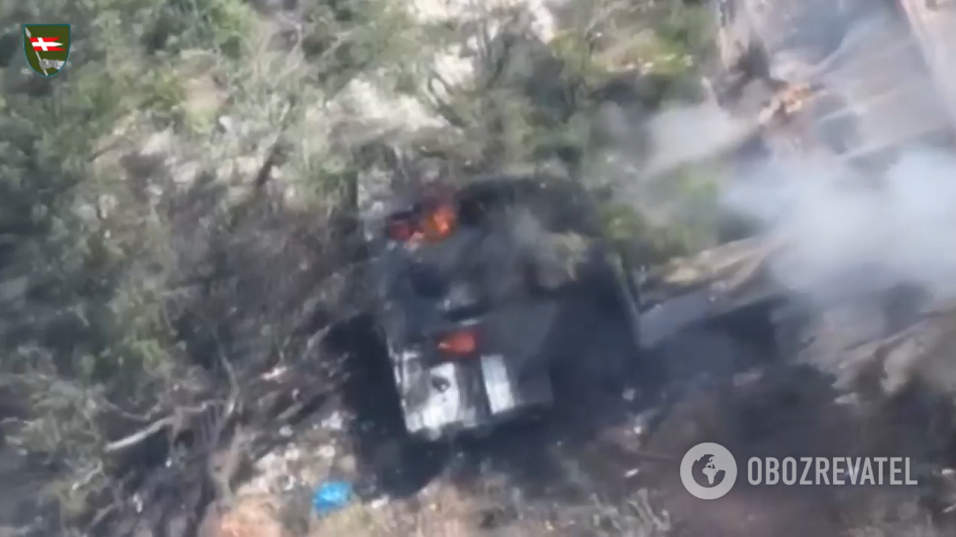 Воїни 14-ї бригади ЗСУ знищили черговий російський танк