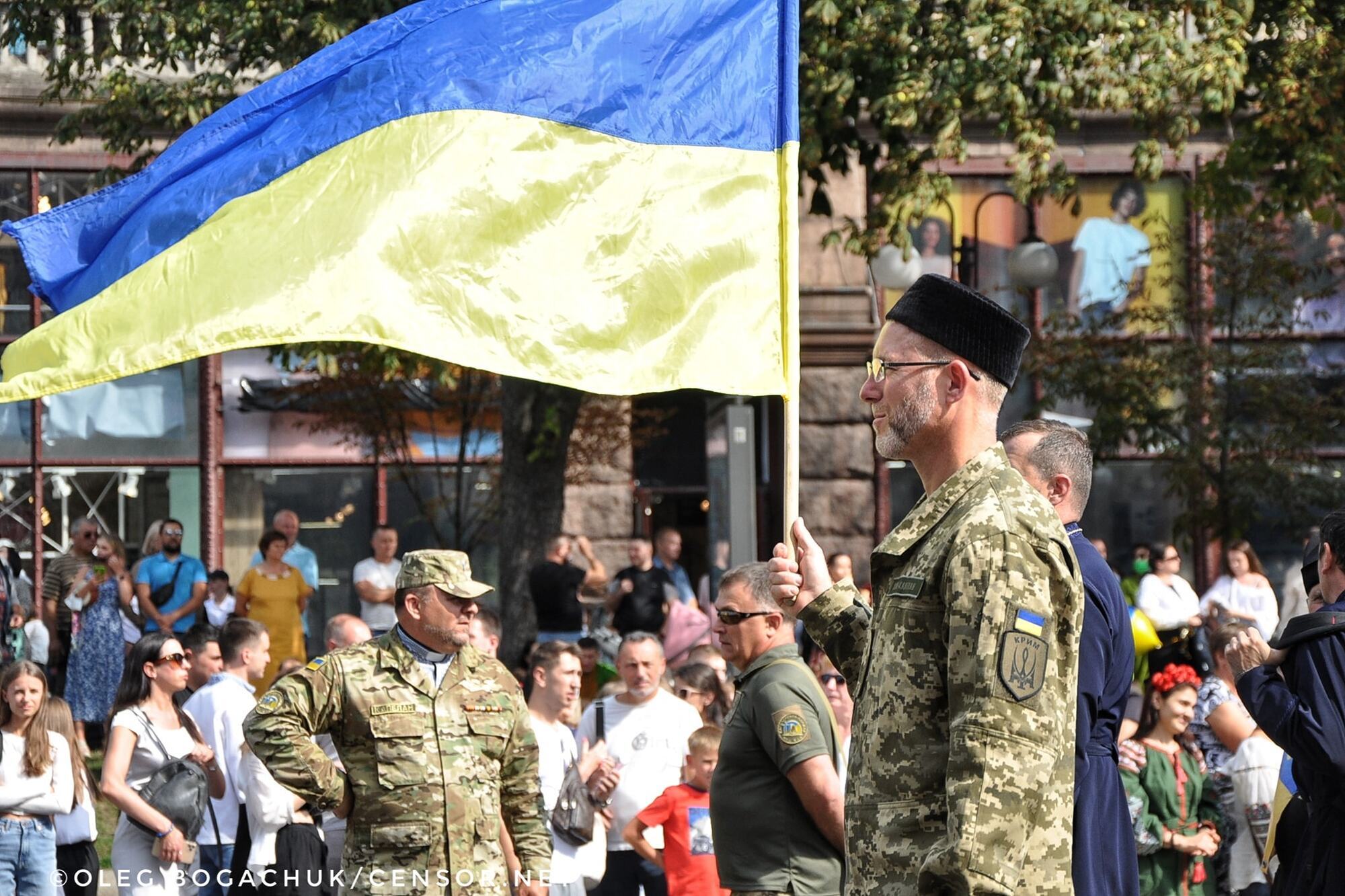 Саїд Ісмагілов у День Незалежності України.