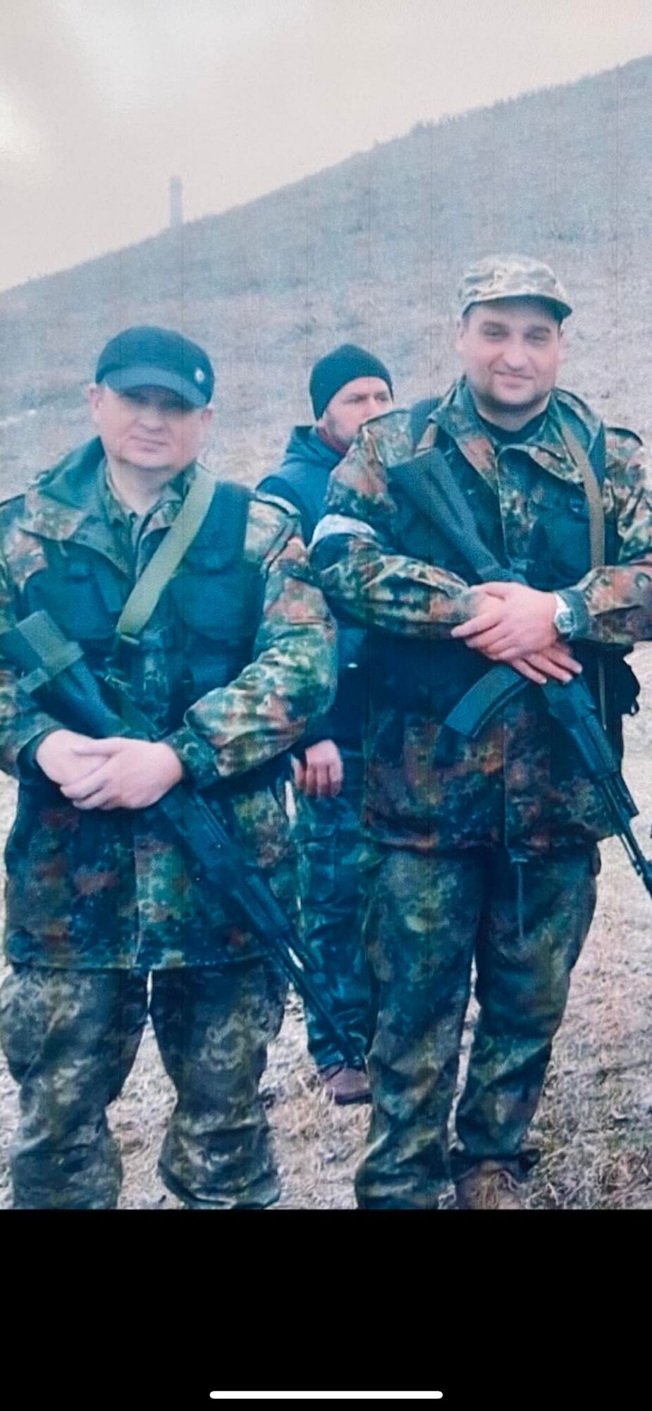 Дмитрий и Олег на фронте