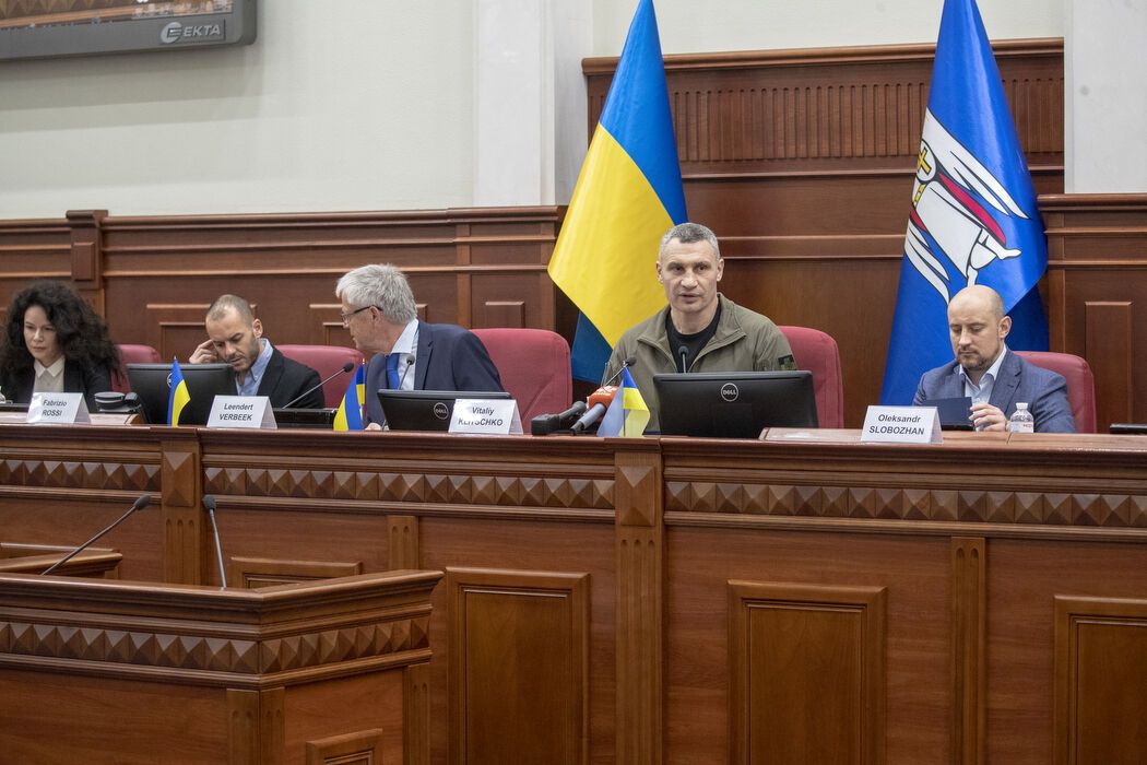 Мэр Киева, глава Ассоциации городов Украины Виталий Кличко