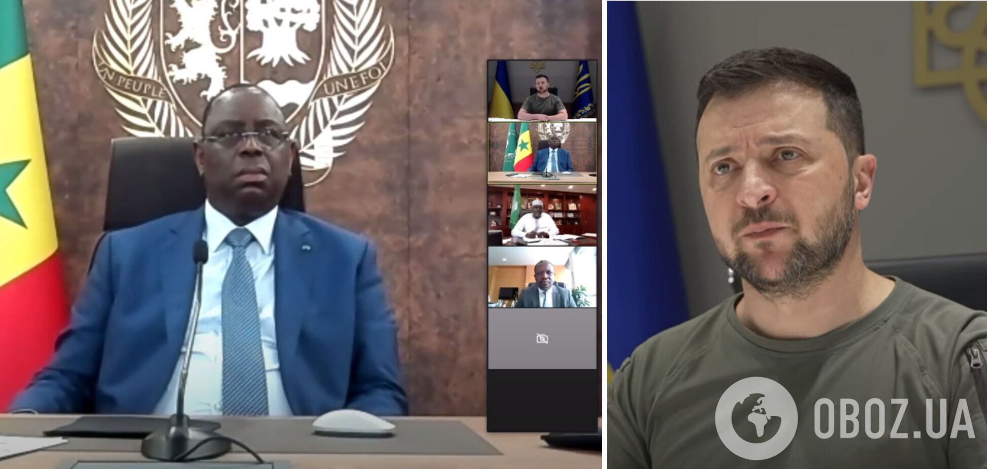 Зеленский объяснил лидерам африканских стран ситуацию с продовольствием