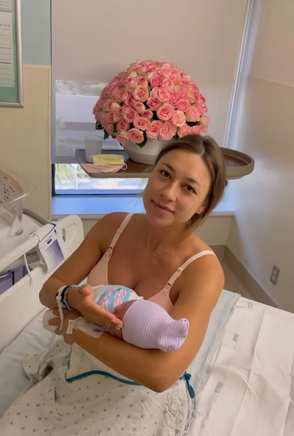 Олександра Шульгіна 2 червня народила дочку