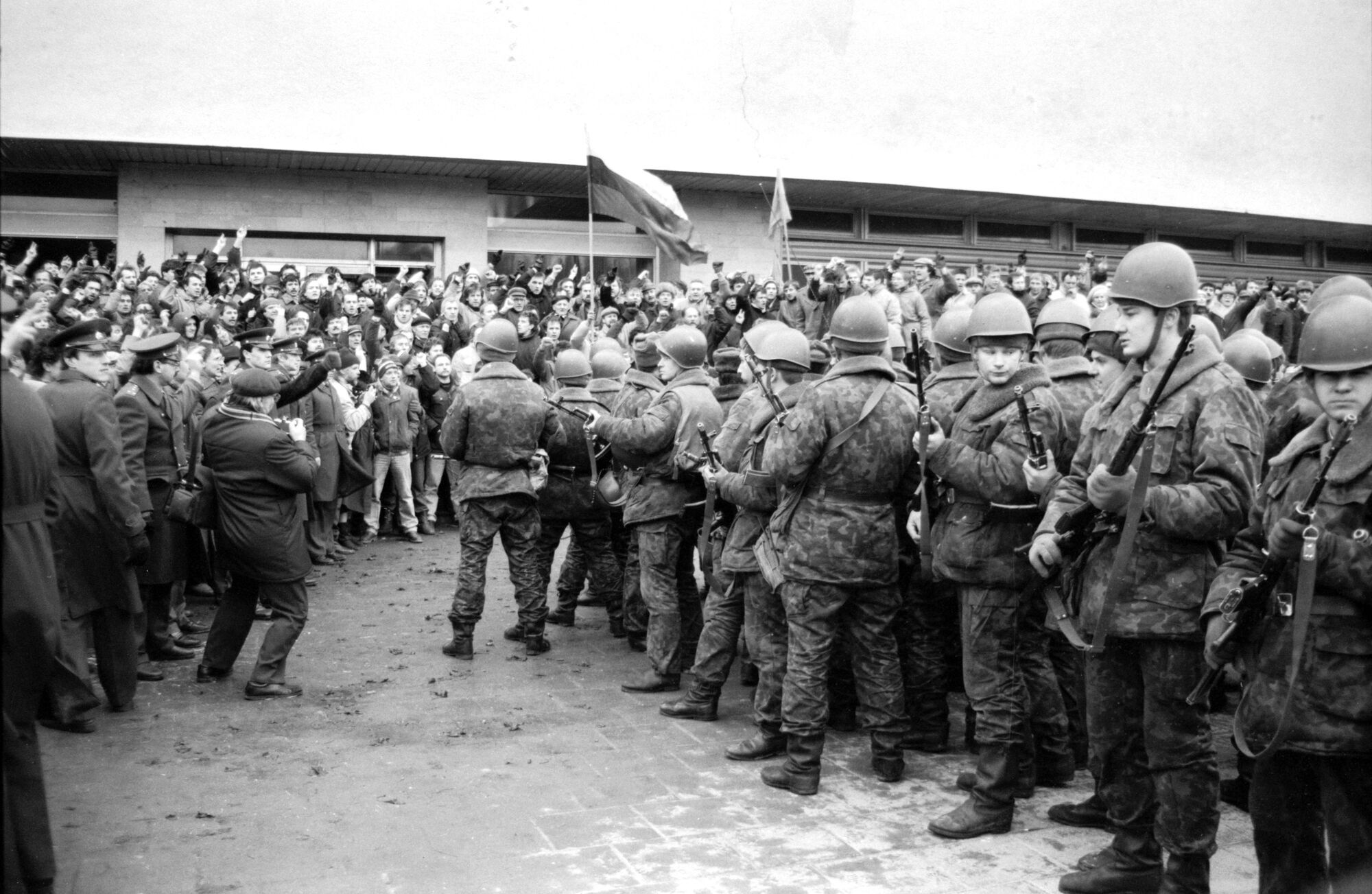 Протести у Литві за незалежність.