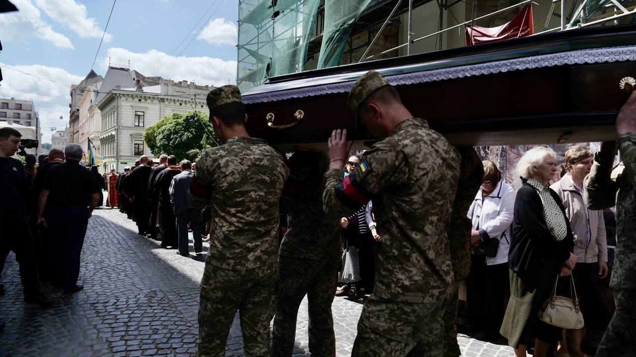 У Львові попрощались із загиблим захисником України