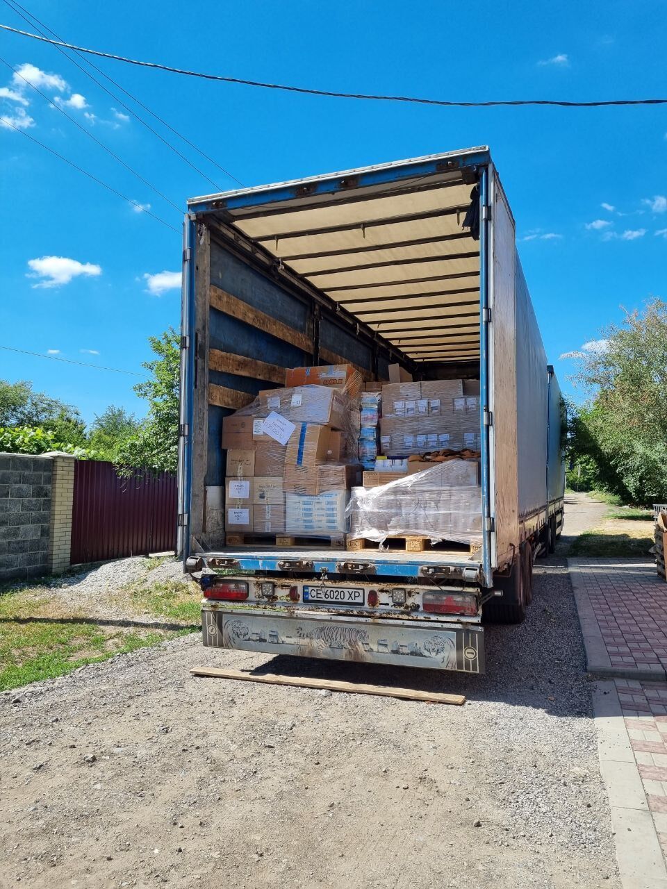 Фонд завез в Донецкую область около 60 000 килограммов гуманитарной помощи
