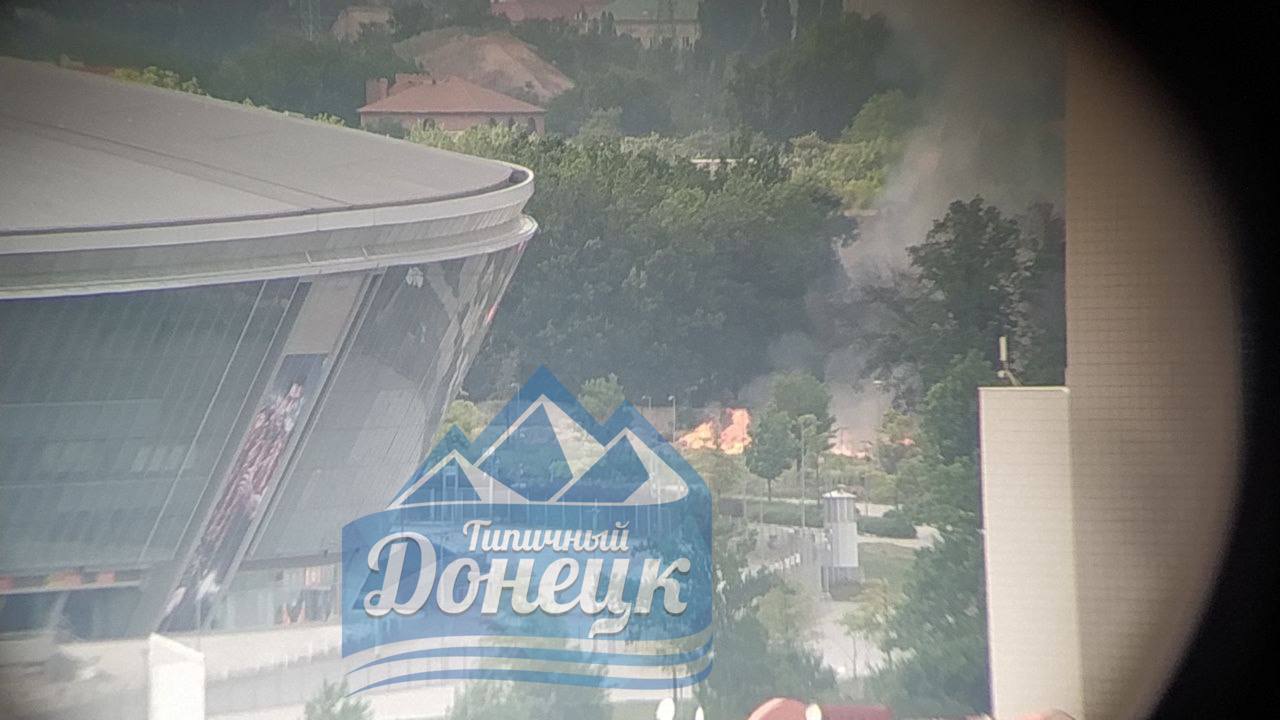 В оккупированном Донецке снова "прилет"