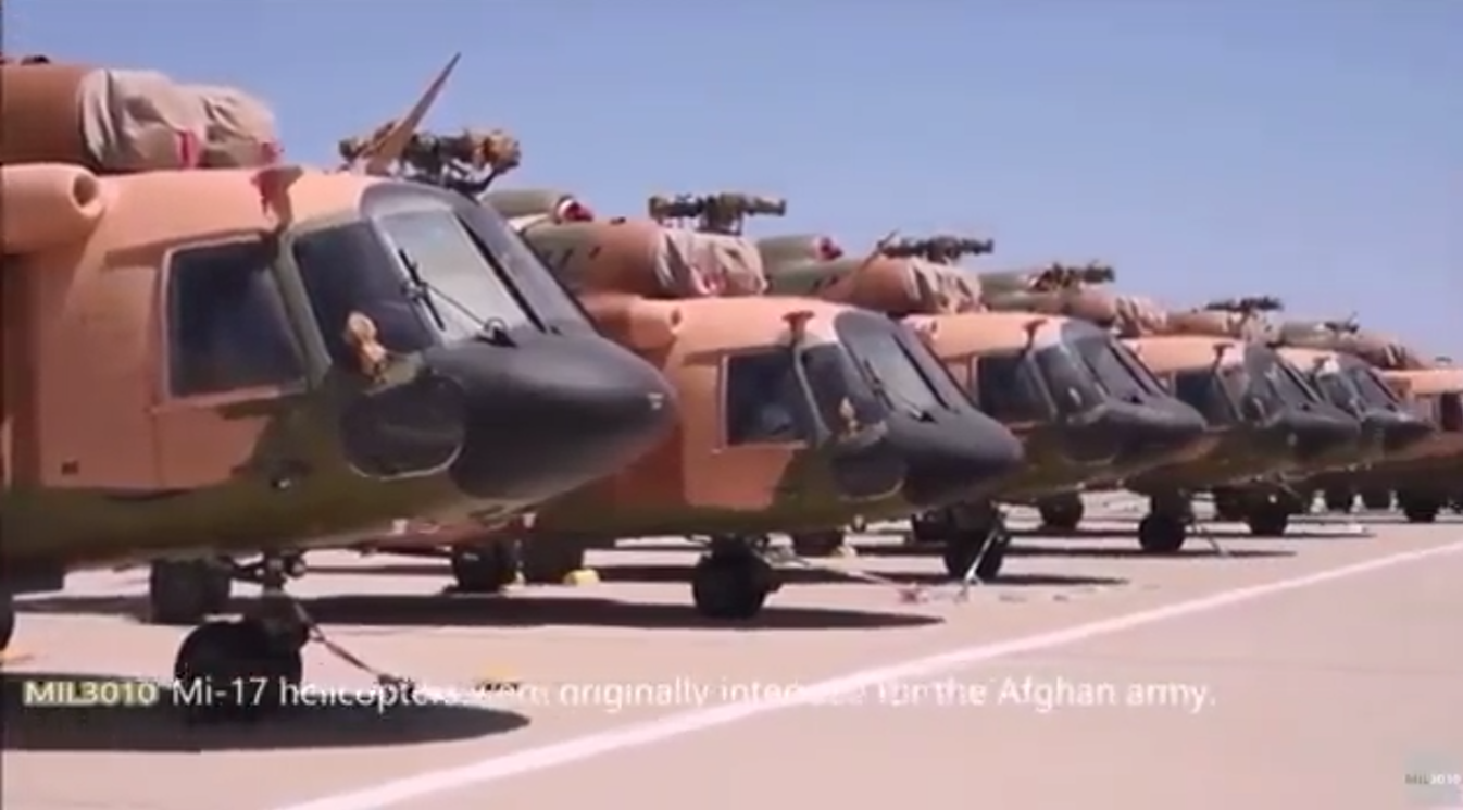 Ми-17 отправились в Украину из базы в Аризоне