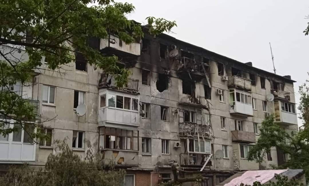 Жилой дом в Луганской области