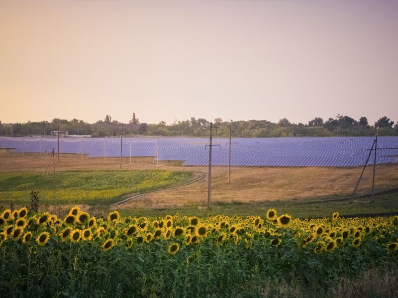 Установка Токмак Solar Energy