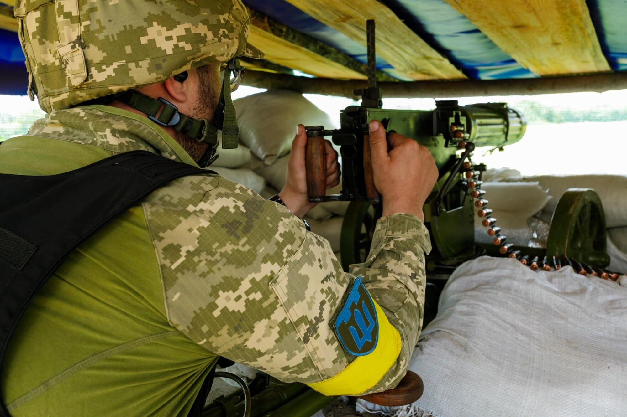 Украинские воины дают на Харьковщине отпор врагу.