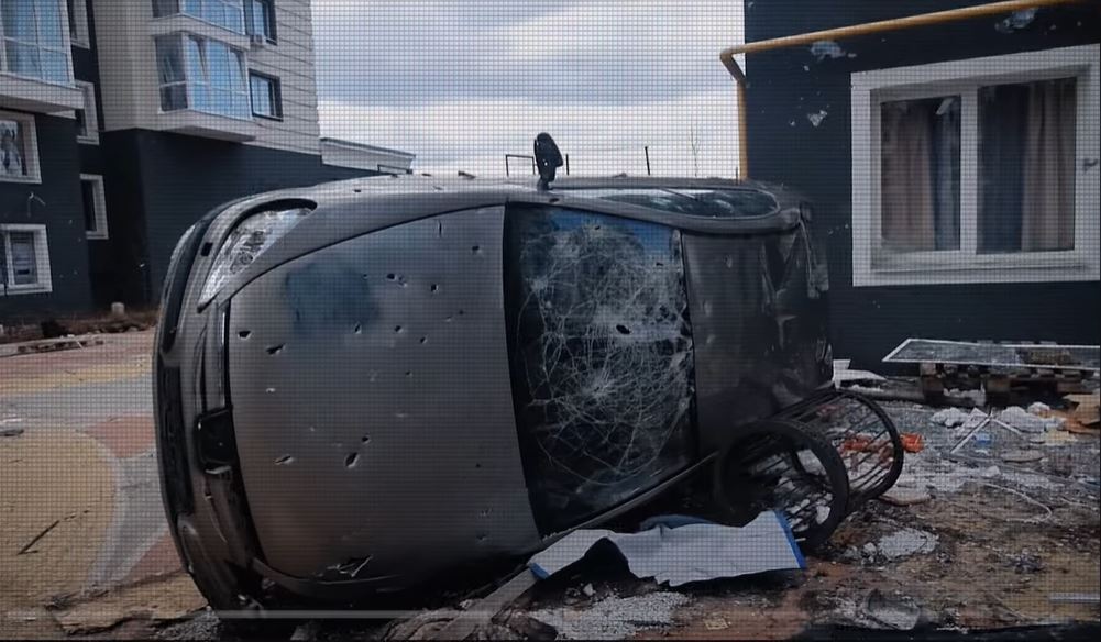 Россияне расстреливали машины при попытке эвакуироваться