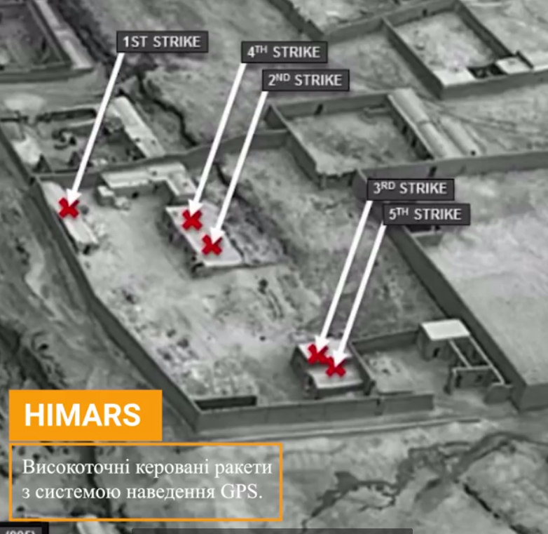 HIMARS стріляє високоточними ракетами