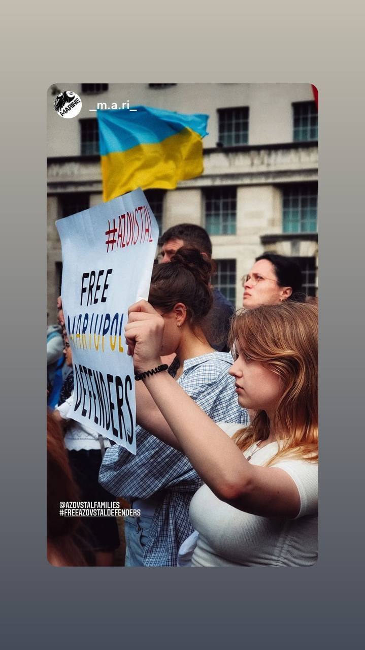 В ряде городов мира прошли многочисленные митинги в поддержку пленных героев "Азовстали". Фото и видео