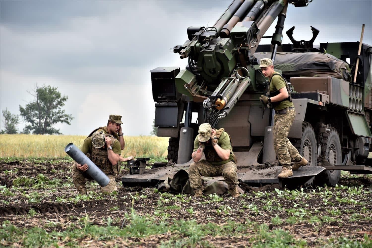 Французькі CAESAR вже використовуються українськими захисниками