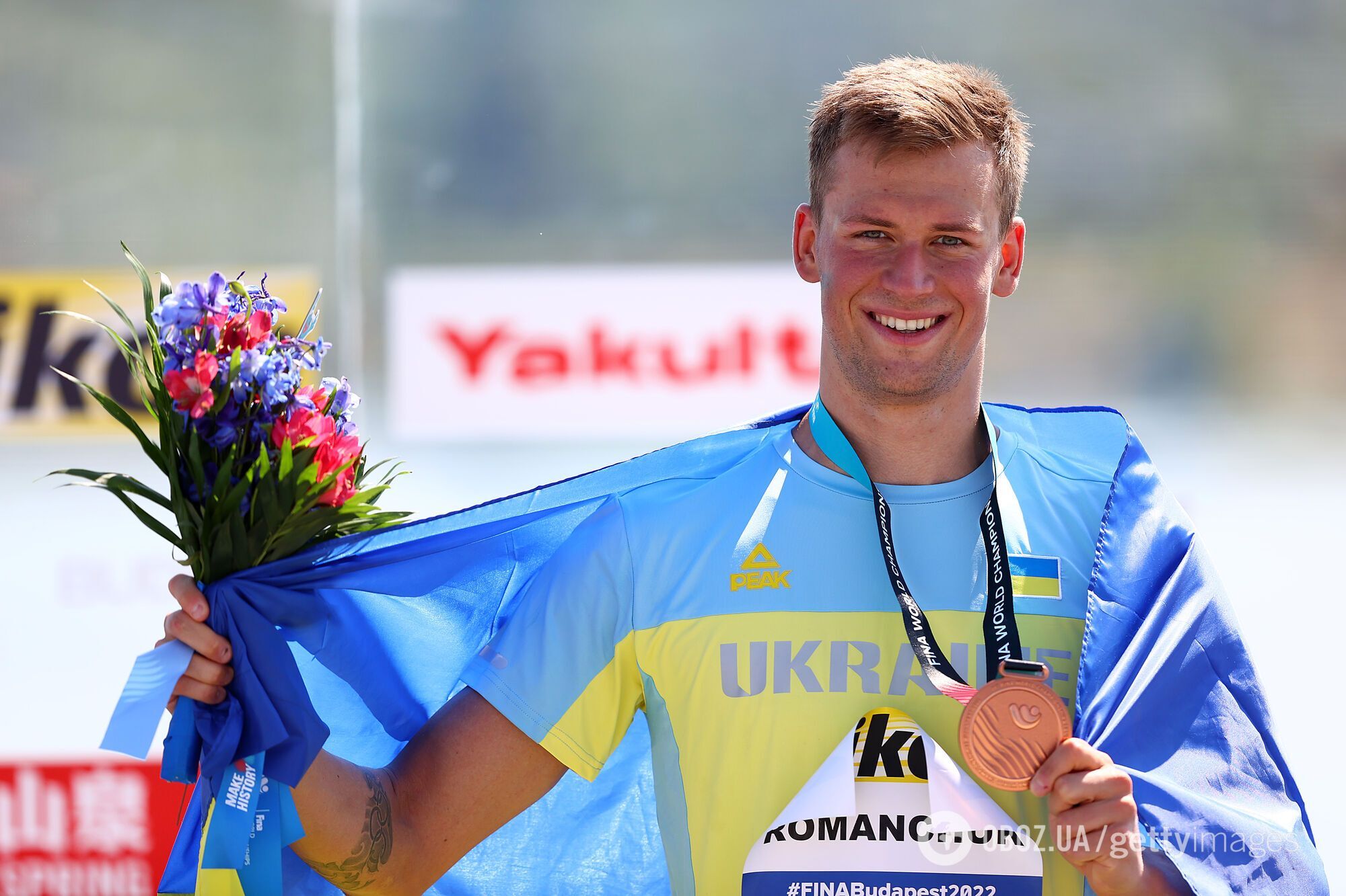 Украинец ''вырвал'' историческую медаль чемпионата мира, проплыв 5 км по озеру в Венгрии