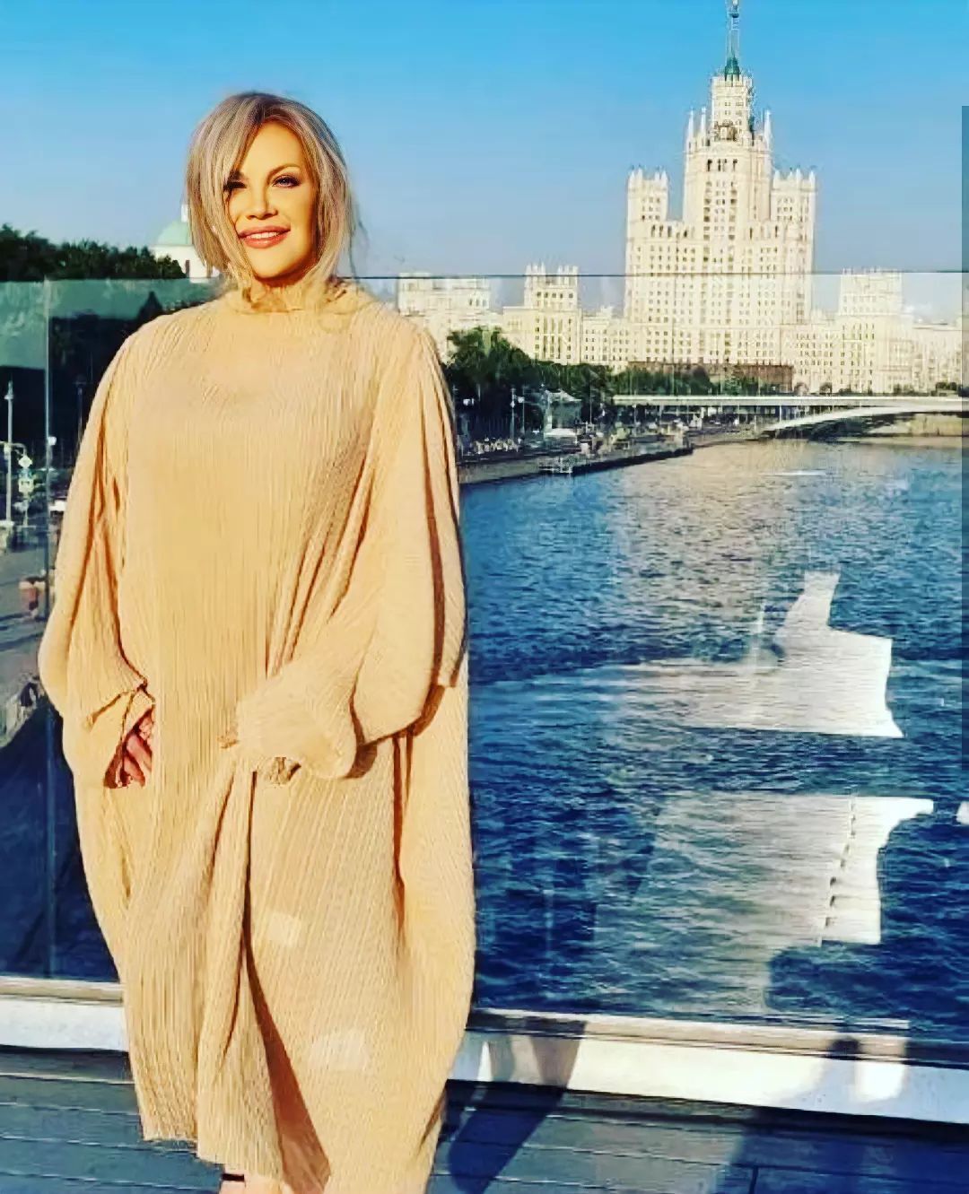 Таїсія Повалій засвітилася у центрі Москви.