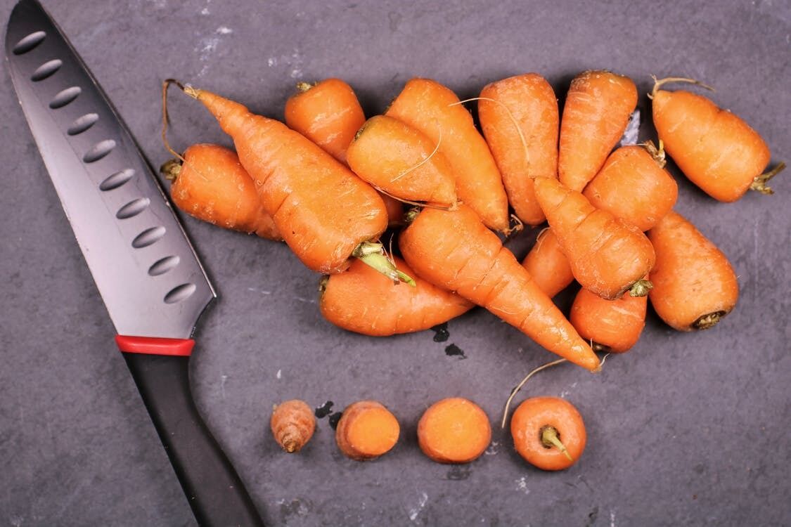 Молодая морковь
