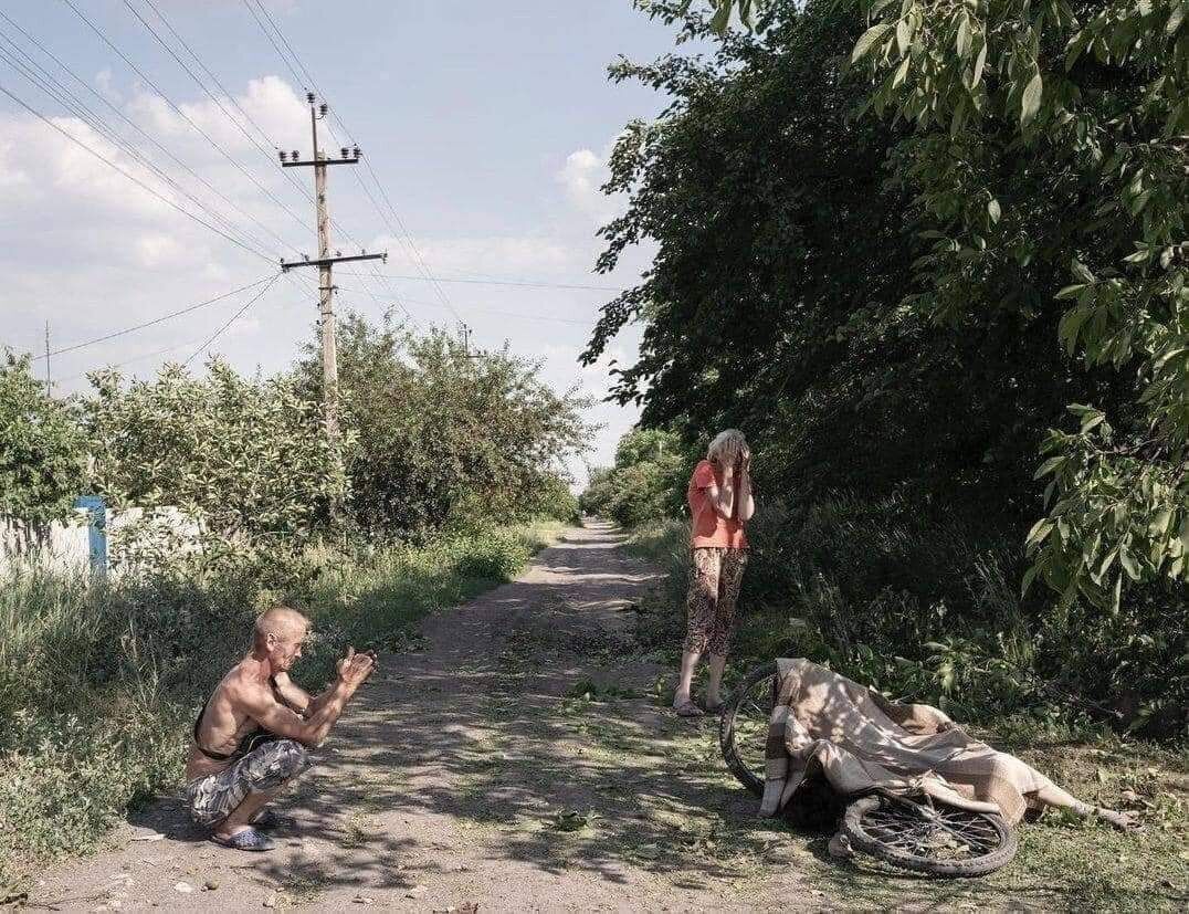 В Лисичанске ежедневно гибнут люди.