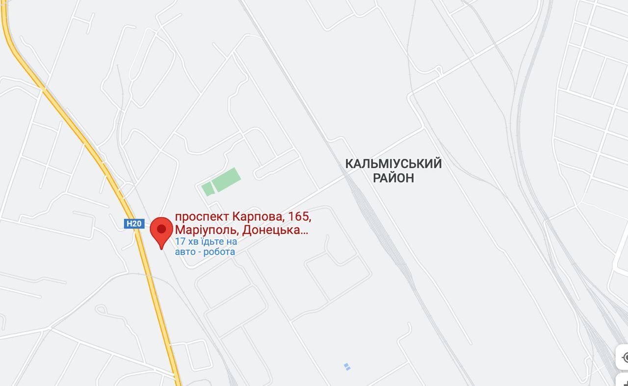 Оккупанты взорвались в Мариуполе в районе пр. Карпова