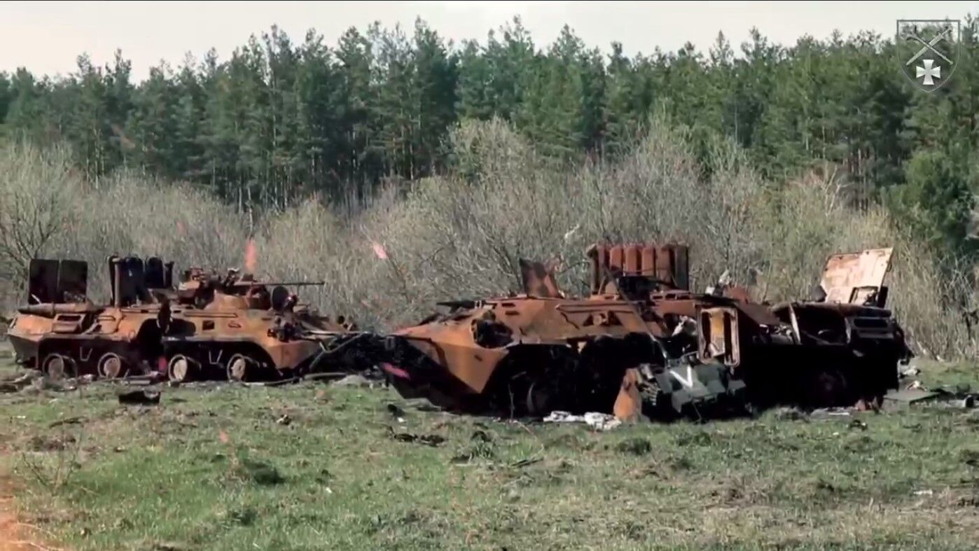 Знищені танки РФ
