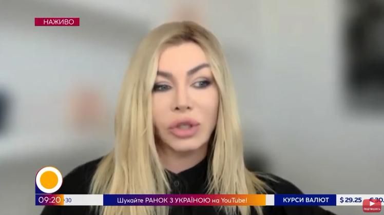Ірина Білик розповіла, що чоловік Повалій Ліхута дивиться телевізор та радіє вбивствам українців.