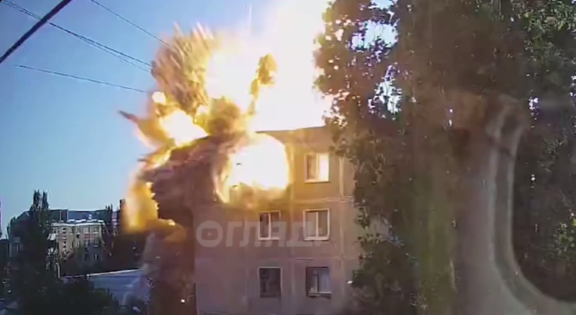 Ракетный удар по Николаеву попал на видео 2