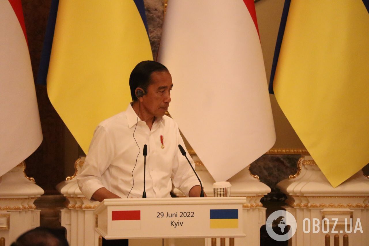 Президент Індонезії "почав мирну місію з добрих намірів"