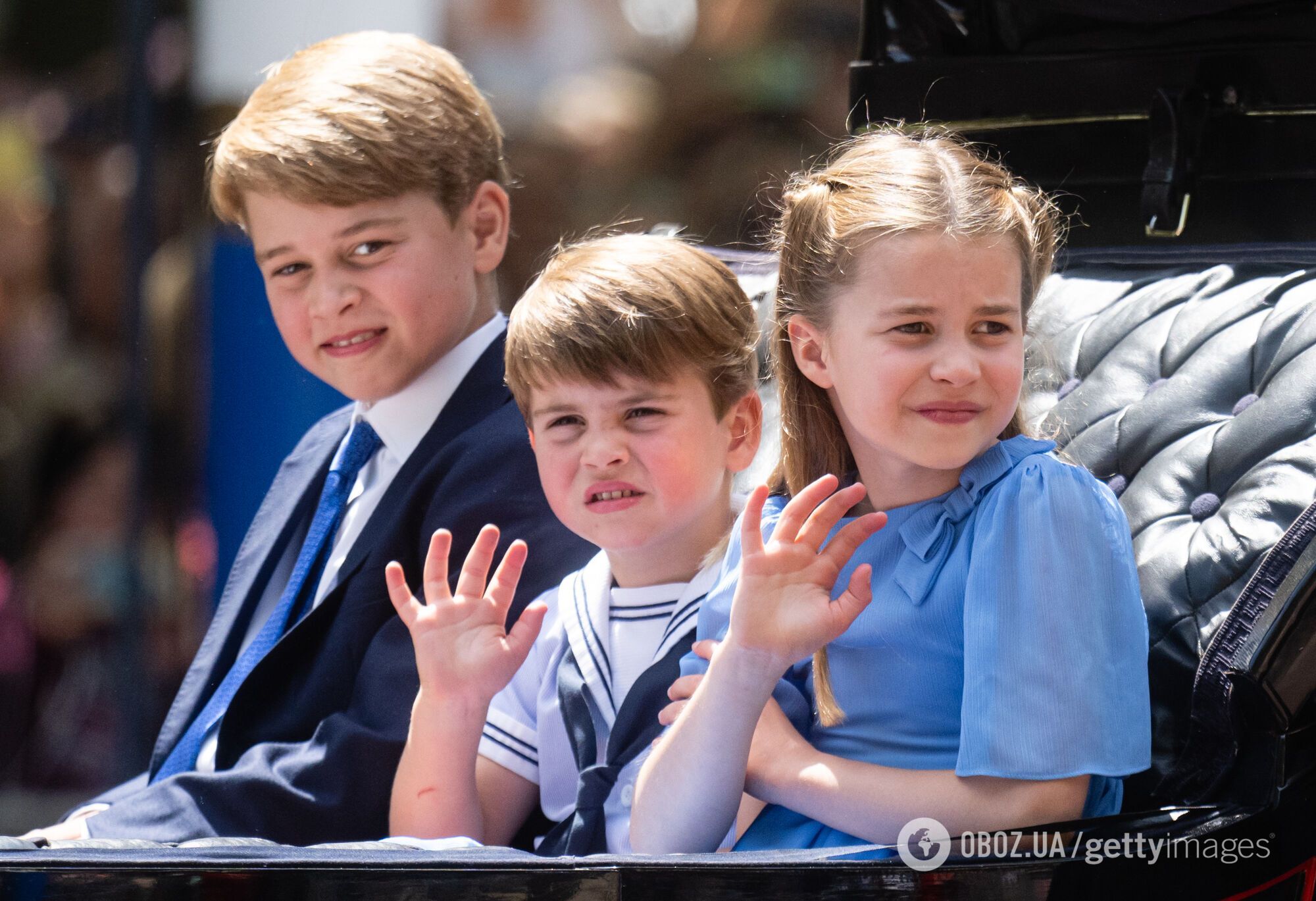 Принц Луи на параде Trooping the Colour