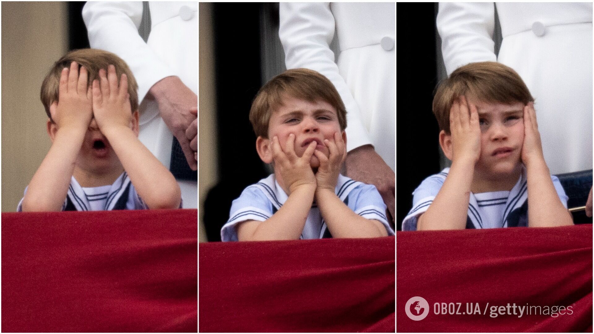 Принц Луи на параде Trooping the Colour