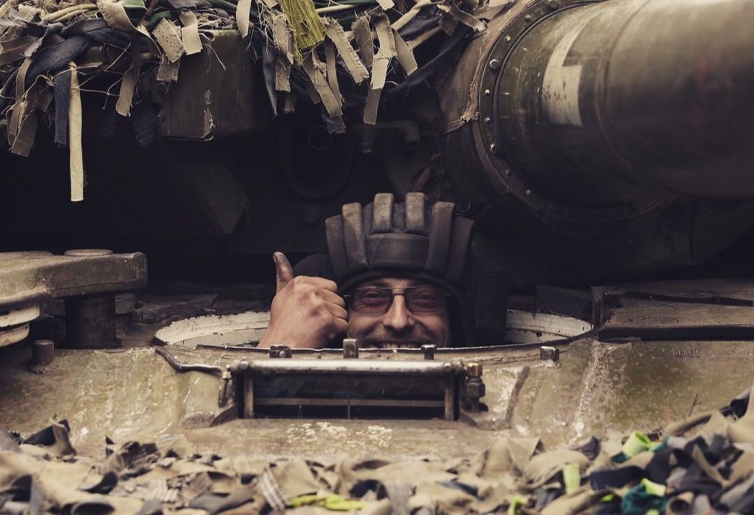 Украинский танкист