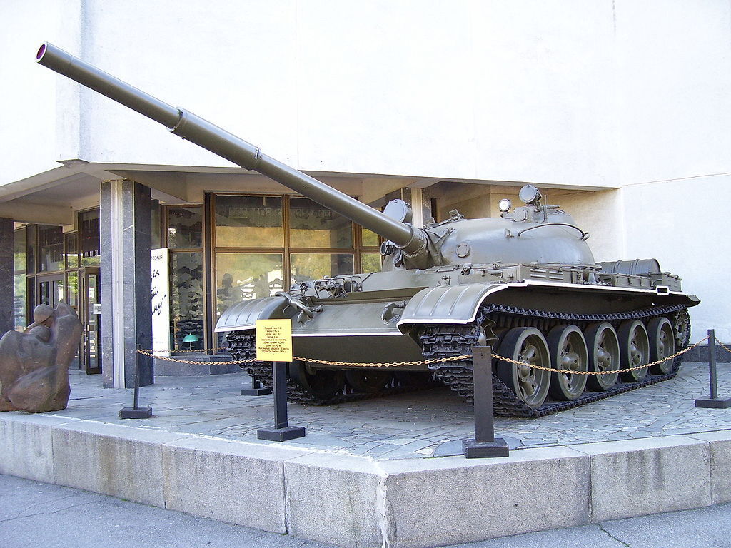Т-62 образца 1962 года, музей истории Украины во Второй мировой войне, Киев