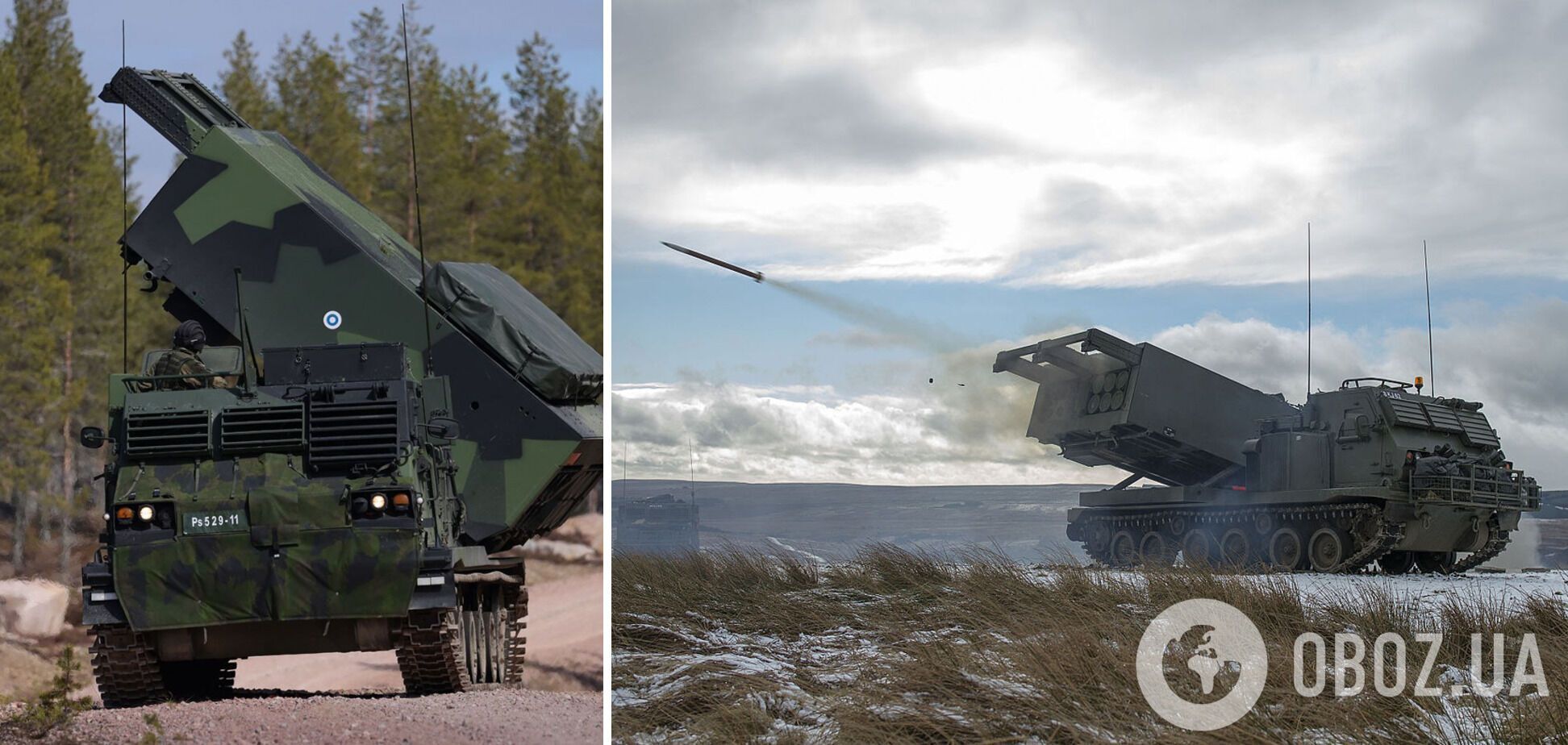 Ракетная система M270 MLRS, на которой украинские бойцы проходять военную подготовку в Британии