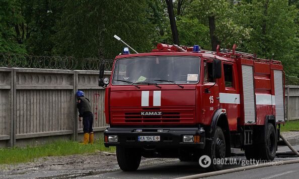 Рятувальники швидко прибули на місце вибуху