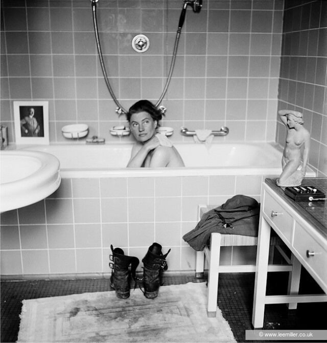 Лі Міллер у ванній кімнаті Адольфа Гітлера