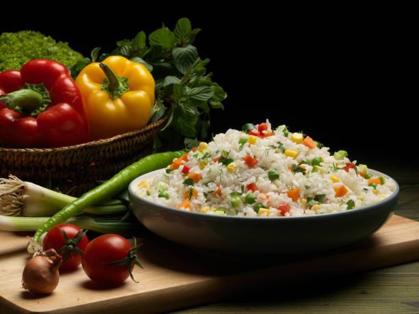 Рис з овочами для ситного обіду та вечері