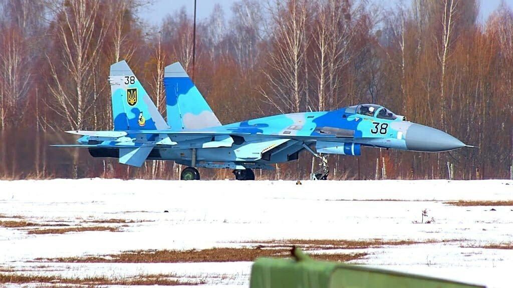 Такий вигляд має український Су-27